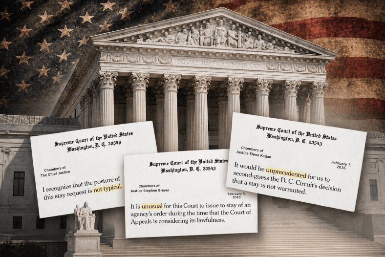 Secret Supreme Court Memos Leaked To NYT