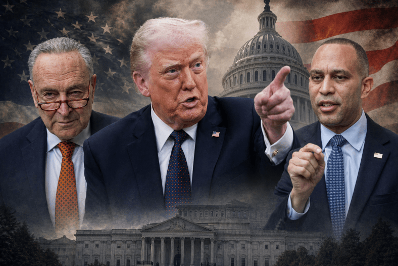 Trump Destroys Schumer, Jeffries Over Pro-Iran Remarks