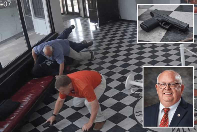 Hero Principal Tackled Armed Shooter, Then Won Prom King…