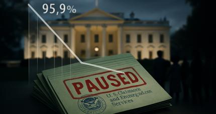 White House Slams Brakes on Green Cards, 95.9 Percent Drop Reported