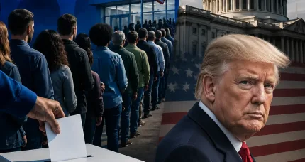 Trump Republicans Face Warning Sign as Democrats Vote in Record Numbers