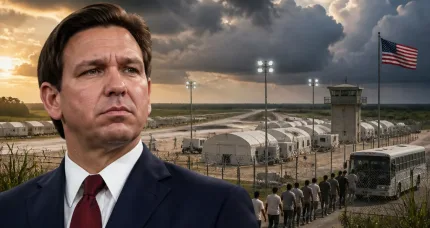 DeSantis Says ‘Alligator Alcatraz’ Is Closed After Florida Immigration Mission
