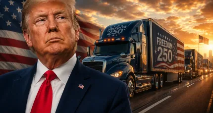 Trump’s Freedom 250 Trucks Begin Rolling Across America
