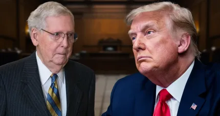 Trump Says He Has ‘No Idea’ How Mitch McConnell Is Doing